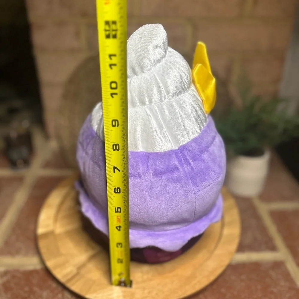 Disney Munchlings Squeeze-a-Munch Large Lavender Ice Cream Sundae Ursula Plush